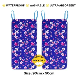 Royal Blue Floral